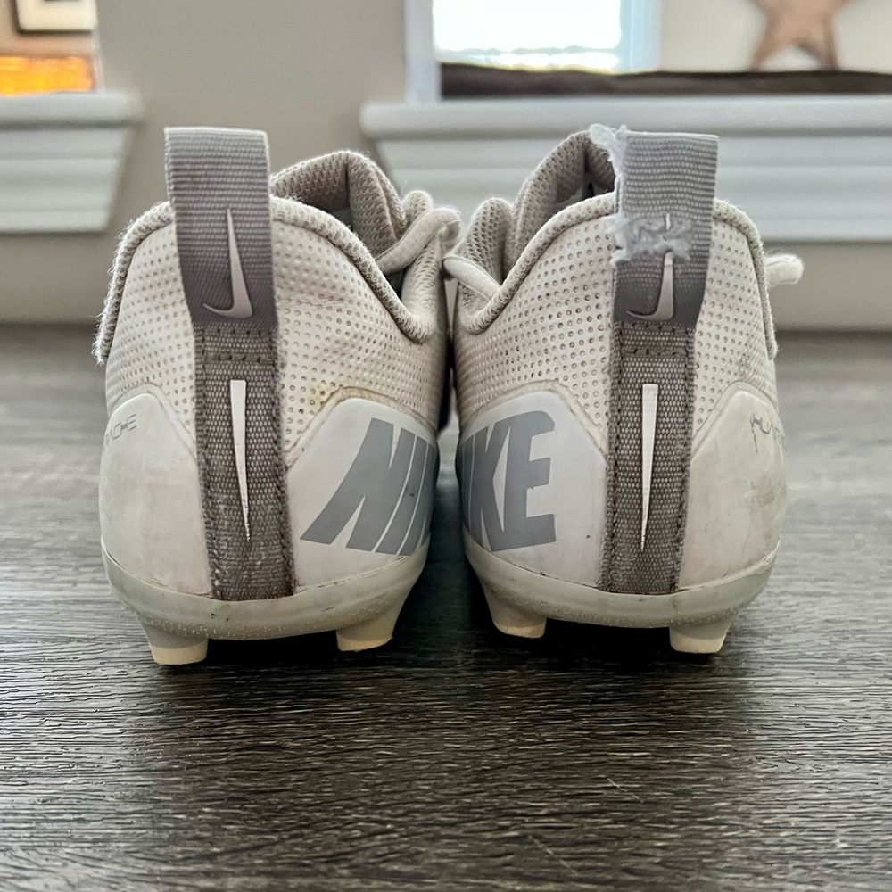 Nike Huarache Youth Lacrosse Cleats White Size 5Y • Fast Sale • Great Condition​ - Picture 4 of 7